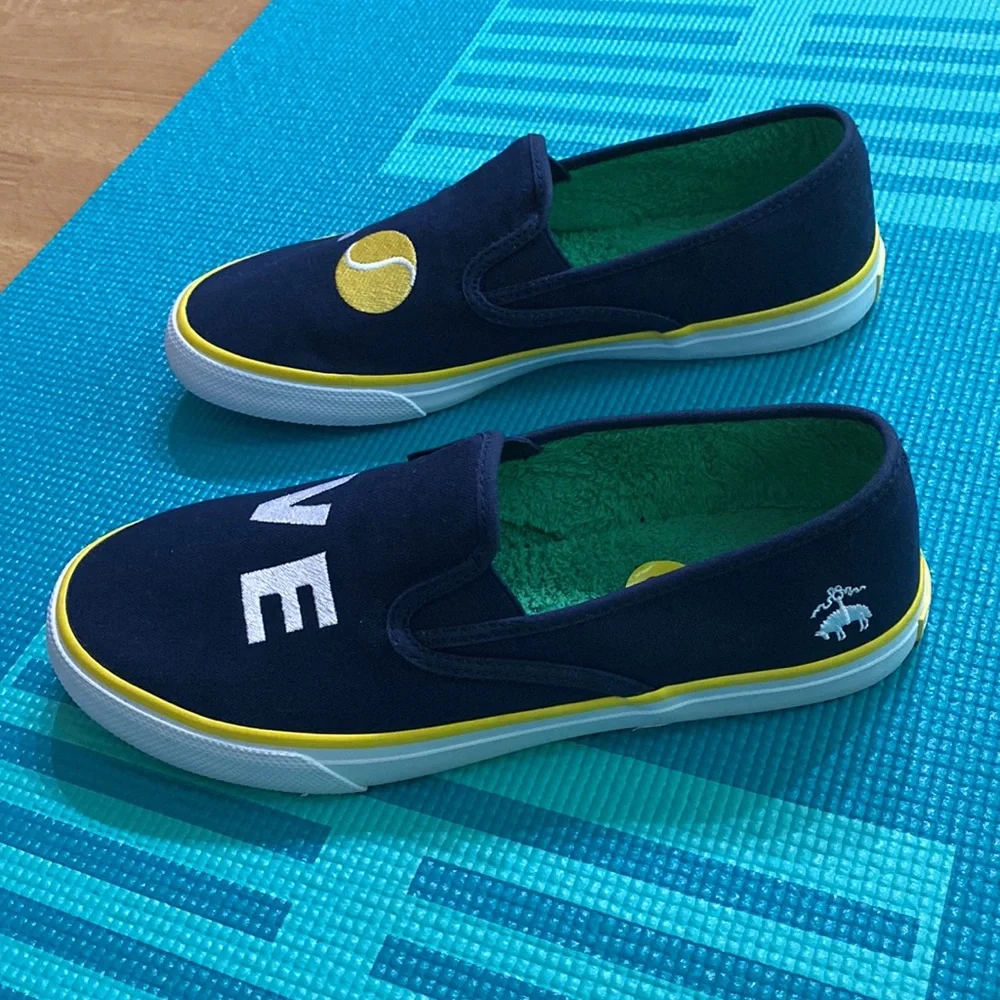 Sperry Top Sider Brooks Brothers  Love Men’s Blue Low Top Slip On Shoes Size 9 - Picture 3 of 8